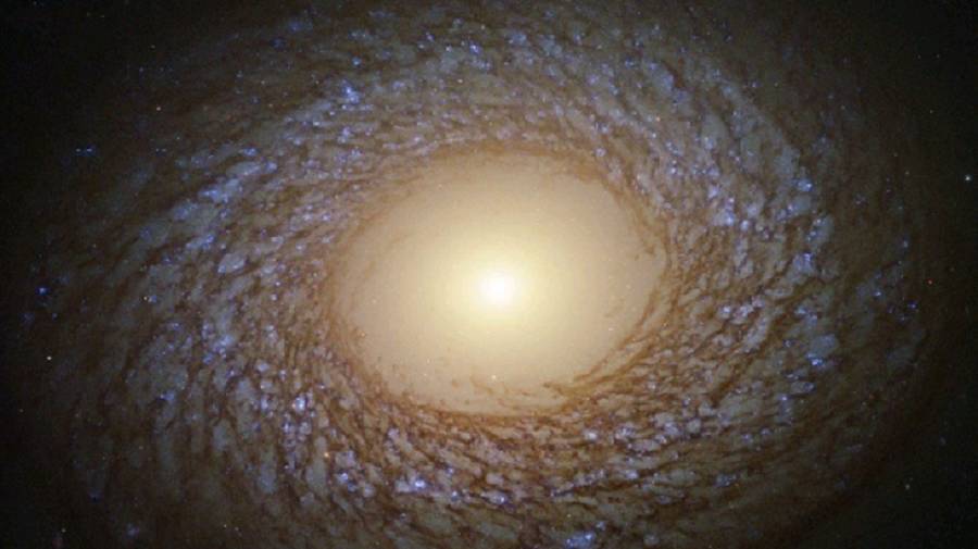 Телескоп Hubble сделал снимок «пушистой» галактики