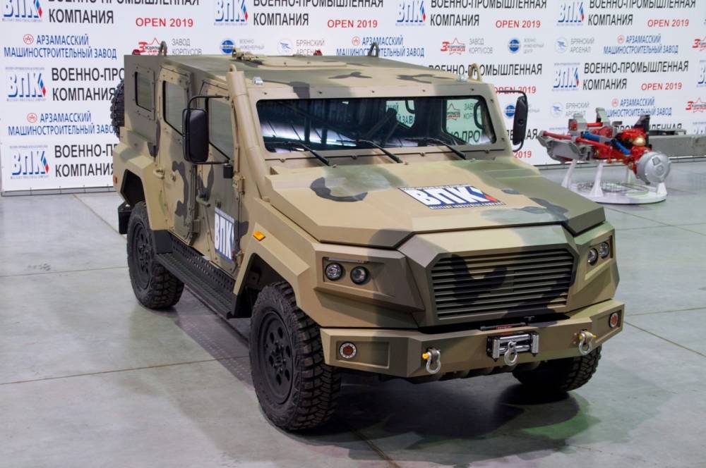 Новый лёгкий бронеавтомобиль создали в России