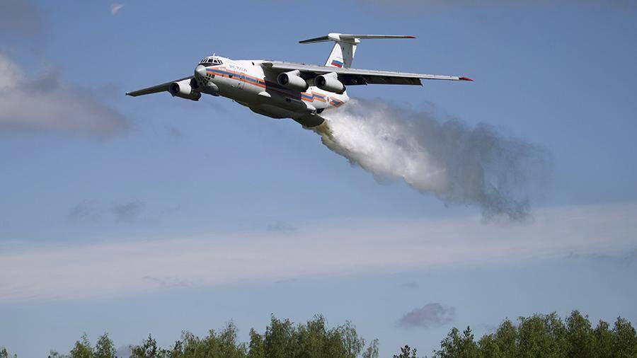 Самолеты Ил-76 направили для тушения природных пожаров под Ульяновском