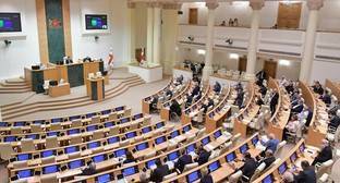 Правительство Грузии получило право вводить ограничения без одобрения парламента