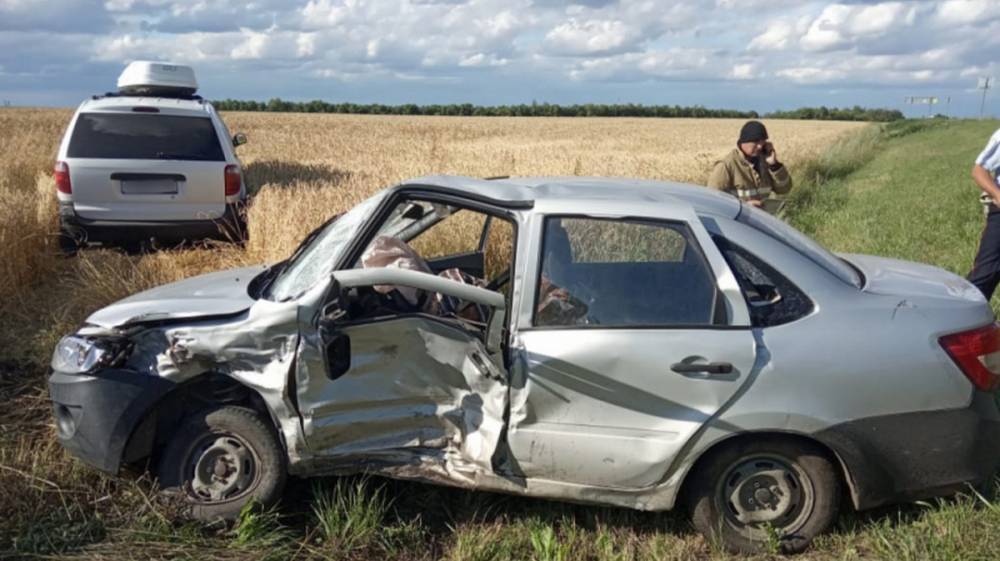 В Воронежской области 83-летний водитель разбился в ДТП с иномаркой