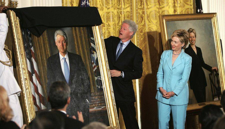 Трамп избавился от портретов своих предшественников