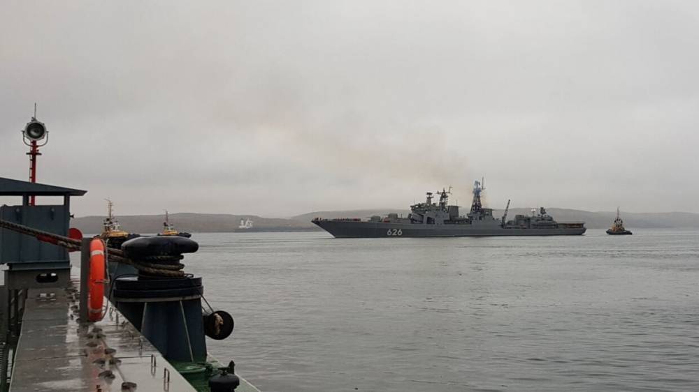 Северный флот РФ приступил к развертыванию сил в Баренцевом море