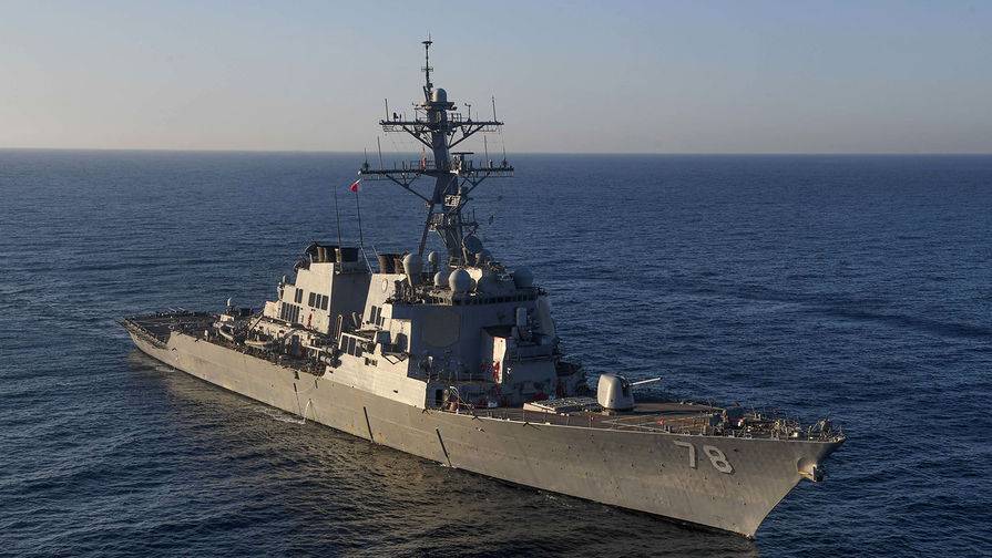 Россия следит за вошедшим в Черное море эсминцем ВМС США
