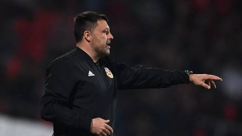 В тульском «Арсенале» прокомментировали отставку Черевченко с поста главного тренера