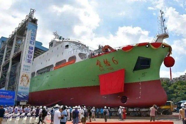 Китай спустил на воду исследовательское судно для изучения Южно-Китайского моря