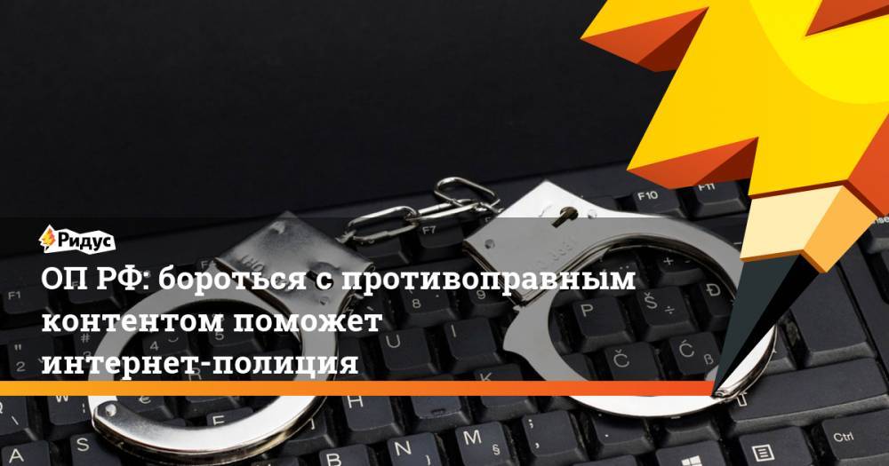 ОП РФ: бороться с противоправным контентом поможет интернет-полиция