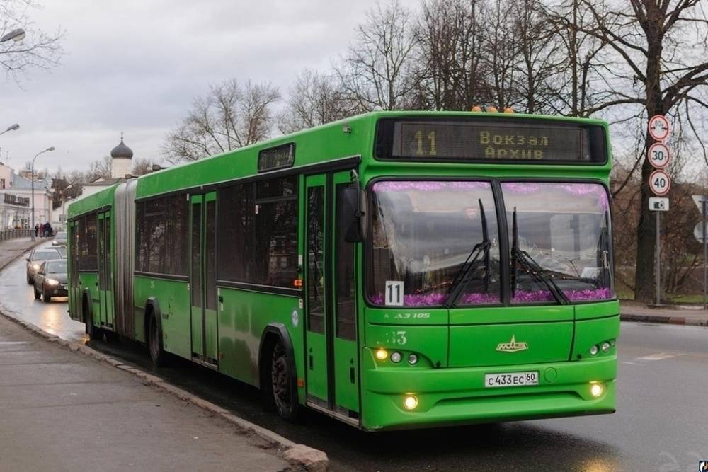 Бесплатный автобус пустят из Пскова до Выбут в День города