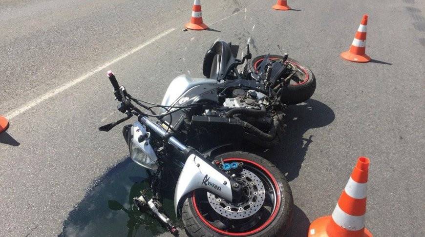 В Барановичах разбился мотоциклист