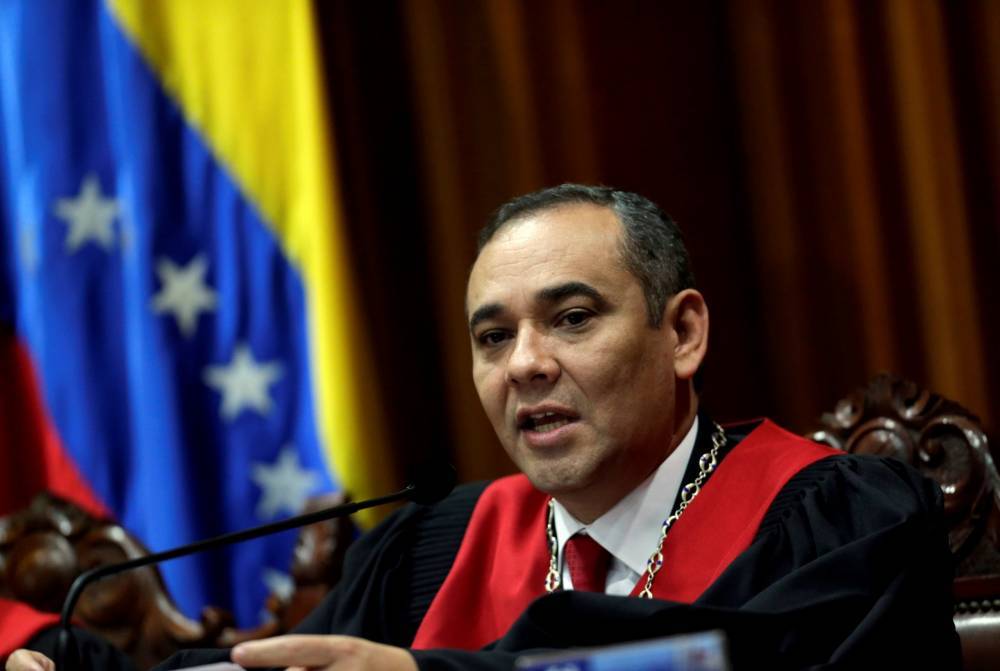 Американцы вводят санкции в отношении главы Верховного суда Венесуэлы