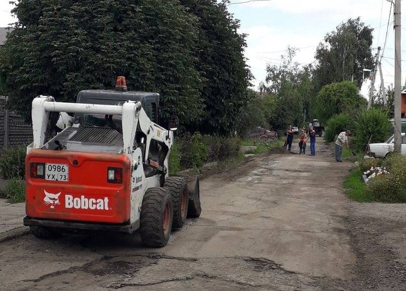 20 участков дорог ремонтируют в Ульяновске