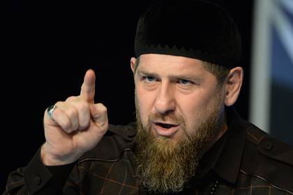 Кадыров назвал слабаками наложивших на него санкции американцев
