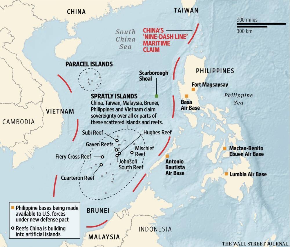 Австралия выразила несогласие с территориальными претензиями Китая в Южно-Китайском море