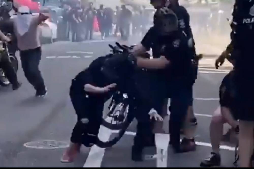 В Сиэтле в ходе беспорядков полиция задержала 25 человек