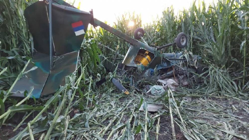 В Черноземье разбился легкомоторный самолёт