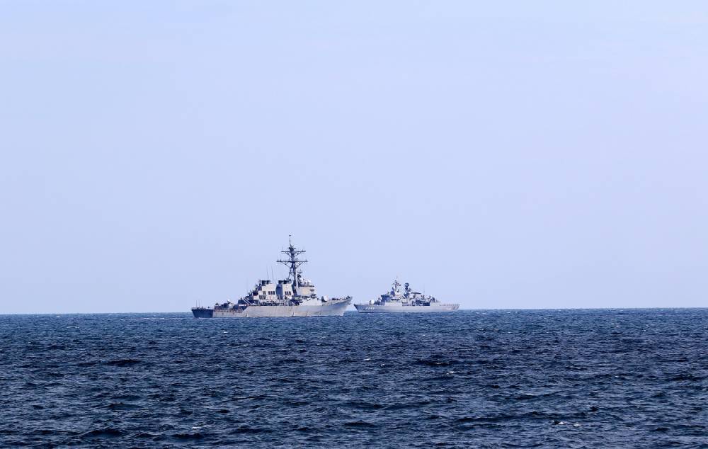 В Черном море завершились военные учения Sea Breeze-2020