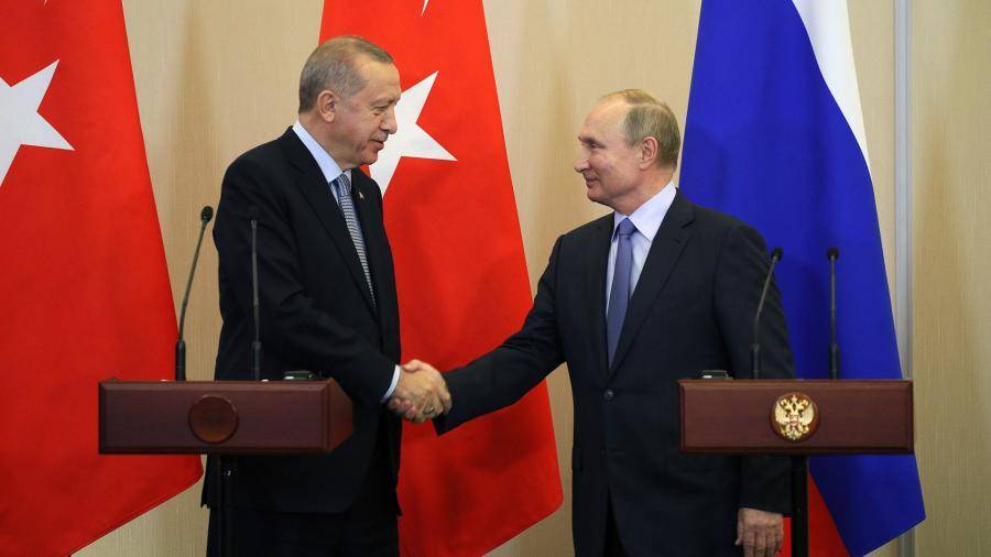 Путин и Эрдоган обсудили Сирию и Ливию