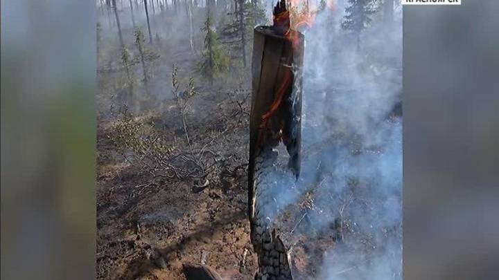 Пожар в норильской тундре: виноваты туристы