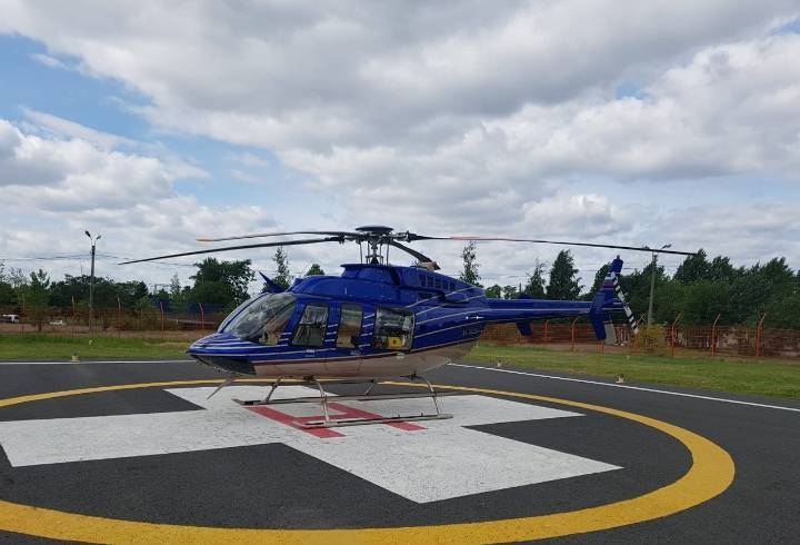 В сентябре при Рощинской больнице появится вертолетная площадка