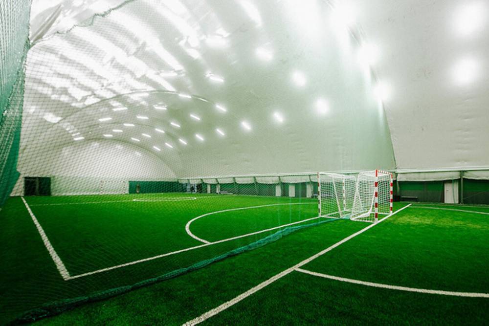 В Татарстане завершается строительство четырех крытых футбольных манежей