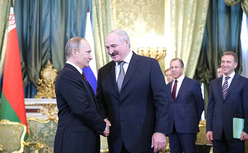 Путин напомнил Лукашенко о работе во благо братских народов
