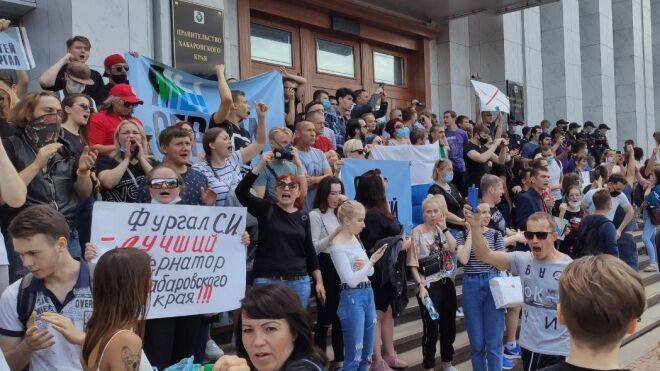 Самонкин призвал жестче наказывать за митинги в Хабаровске ради защиты суверенитета РФ