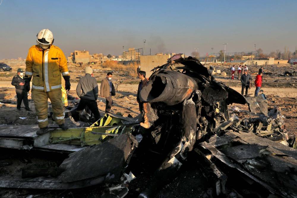 Авиакатастрофа в Тегеране: Иран выплатит компенсации семьям погибших
