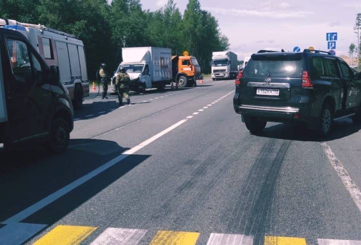 В ДТП на трассе «Скандинавия» пострадали водитель иномарки и «ГАЗели»