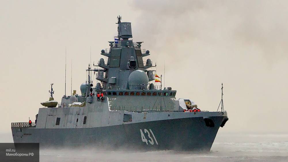 Первый серийный фрегат проекта 22350 "Адмирал Касатонов" передадут ВМФ РФ до конца июля