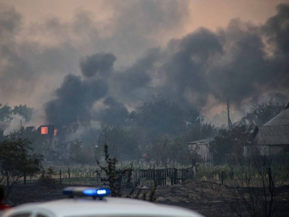 На Луганщине сгорели 22 дома: увеличилось количество жертв пожара и пострадавших