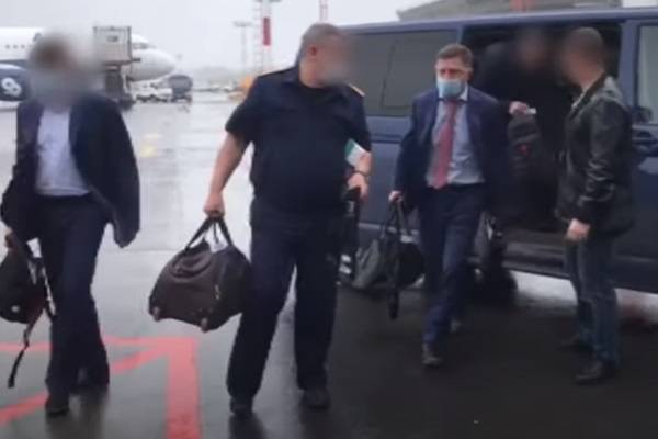 Следственный комитет опубликовал видео переправки Фургала в Москву