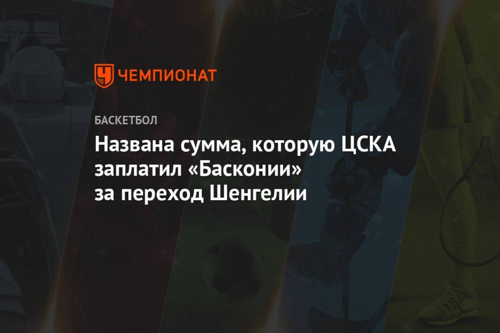 Названа сумма, которую ЦСКА заплатил «Басконии» за переход Шенгелии