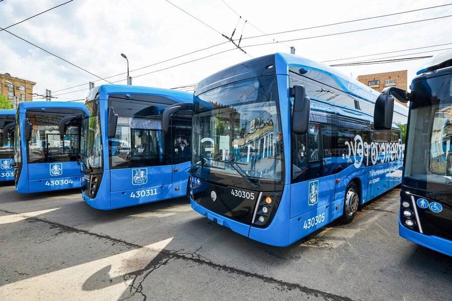 Новый электробус-гармошка появится в Москве