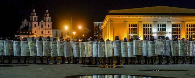 На протестных акциях в Белоруссии задержали 3 тысячи человек