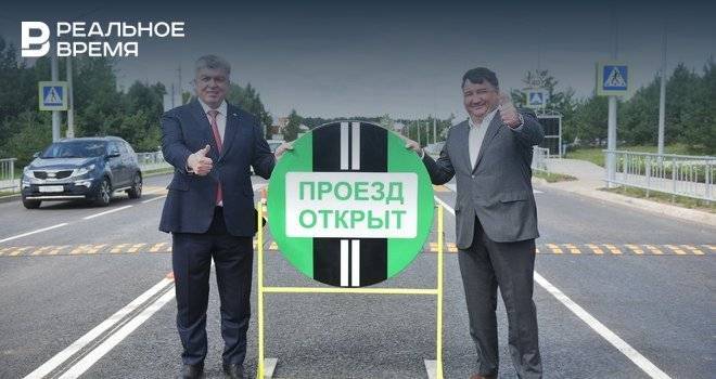 Министр транспорта Татарстана открыл в Челнах проспект Залесный