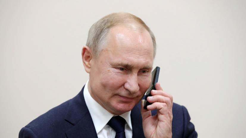 Путин провёл телефонный разговор с Алиевым