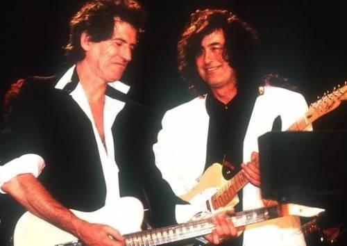 The Rolling Stones выпустили неизвестную песню 1974 года, записанную с Джимми Пейджем