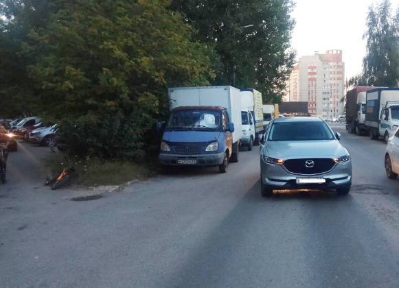 В ДТП на улице Новосёлов в Рязани пострадал 10-летний велосипедист