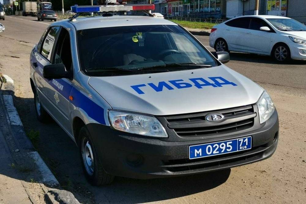 В Тульской области водитель пытался скрыться с места ДТП
