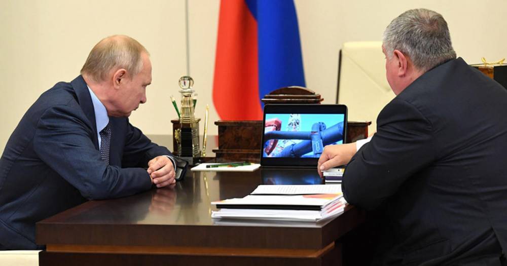 Новые вызовы мировой экономики: Путин встретился с главой "Роснефти"