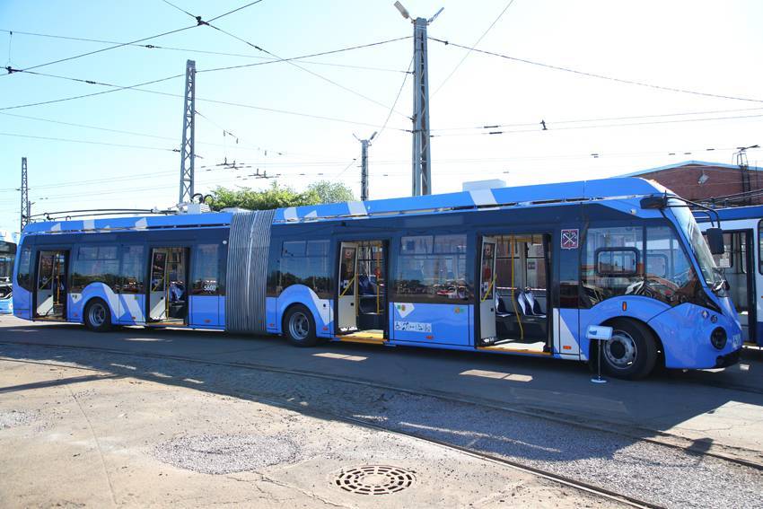 За 2020 год 107 новых троллейбусов выйдут на маршруты в Петербурге