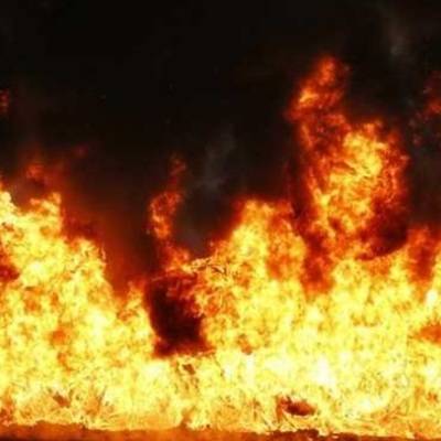 Пожар на нефтехранилище в Саскылахе не скажется на жизнедеятельности поселка