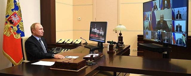 Владимир Путин обсудил ситуацию в Белоруссии с Советом безопасности
