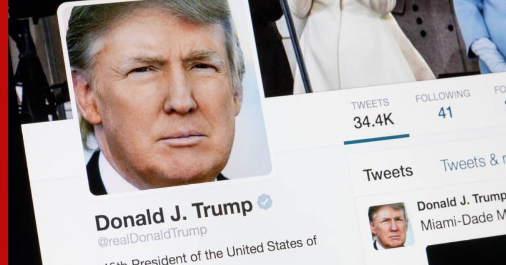 Twitter заблокировал пост Трампа о голосовании на выборах