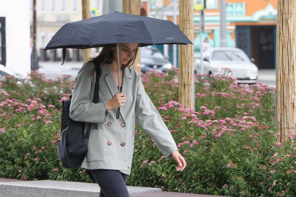 Теплая и дождливая погода ожидает москвичей 24 августа