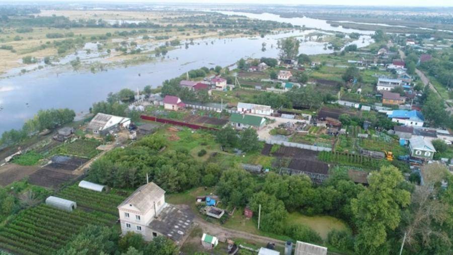Девять населенных пунктов остались подтопленными в Амурской области