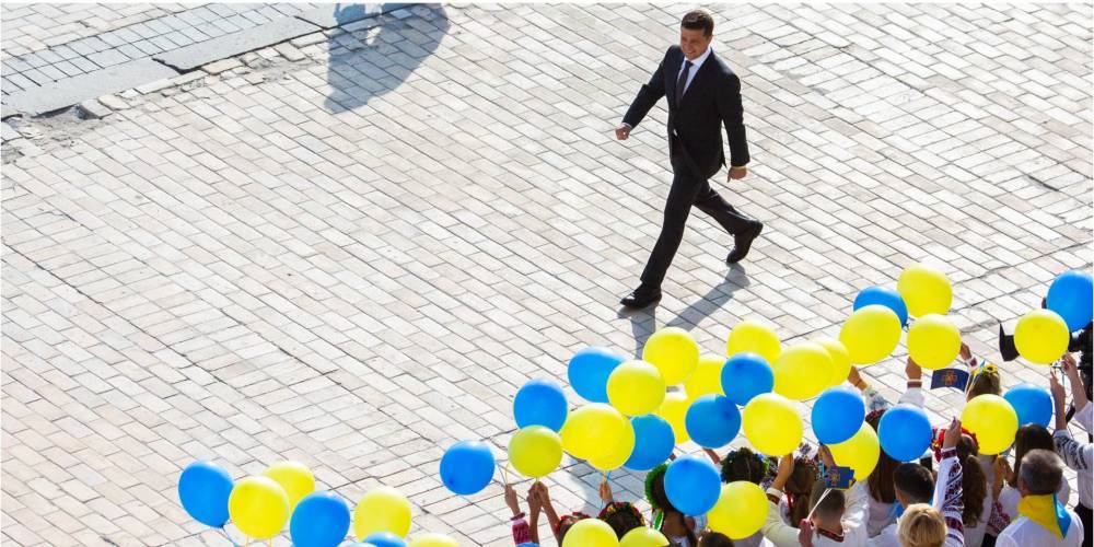 На Софийской площади в Киеве прошел ряд мероприятий ко Дню Независимости Украины (видео)
