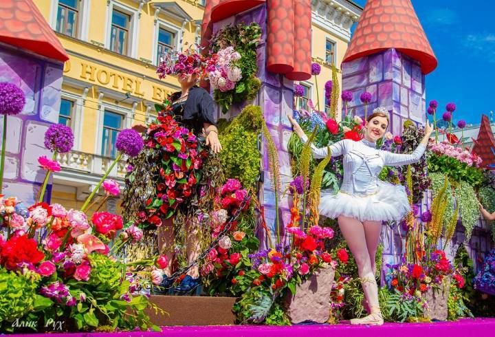 В Петербурге фестиваль цветов 2020 посвятят врачам