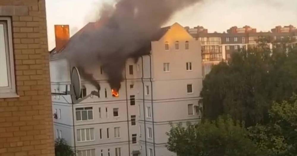 В МЧС назвали причину пожара в квартире многодетной семьи на Комсомольской