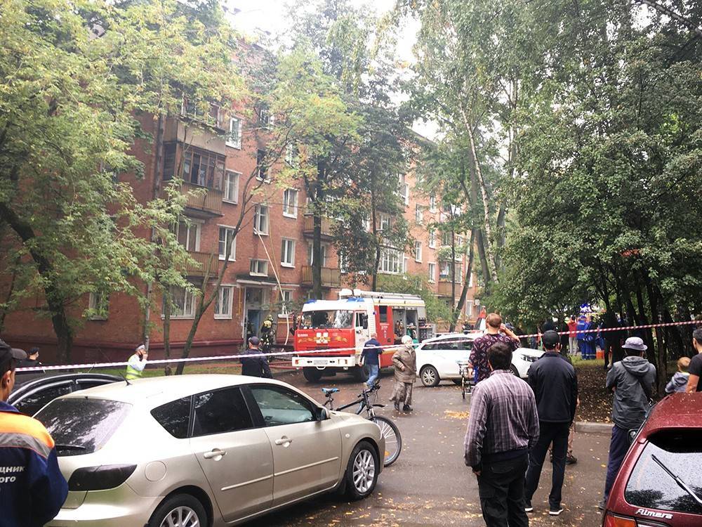 Названа причина взрыва в жилом доме в Москве